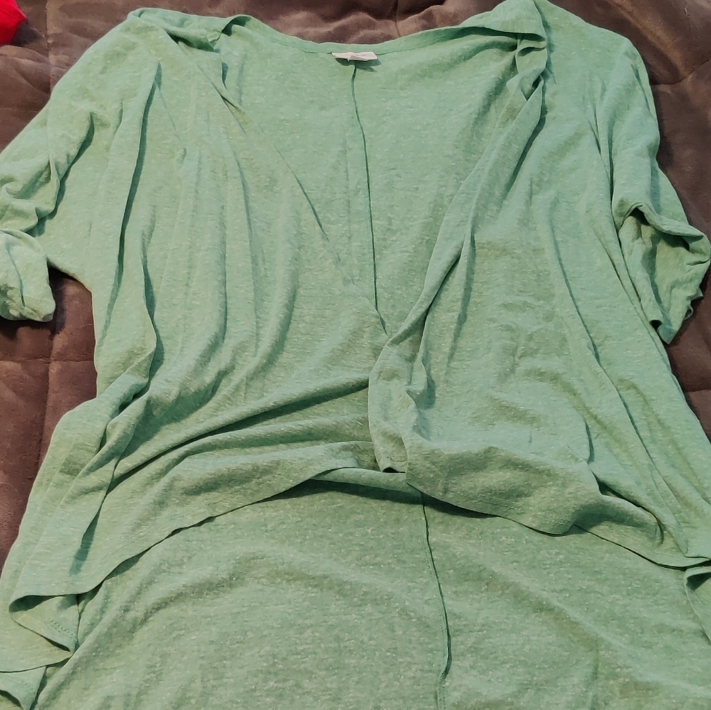 Lularoe lindsey kimono green